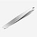 Professional Stainless Steel Tweezer - Hanamichi Flat Slant tip Eyebrow Tweezers Best Precision Tweezers for Facial & Ingrown Hairs, Splinter, Blackhead, Tick Hair Removal Tweezers