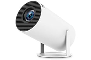 Lumi Beam Portable Projector (White（with Built-in Android）)