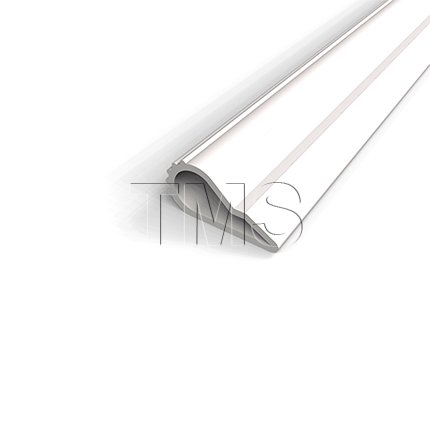 Self Adhesive Weatherstrip, .375'' Wide Silicone Teardrop