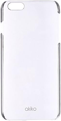 iPhone 6 6s Plus Case, Akiko [Snap On Clear Cushion] iPhone 6 6s Plus (5.5) Clear Hard Shell Snap On iPhone Case Transparent Protective Cover - Retail Packaging - Clear