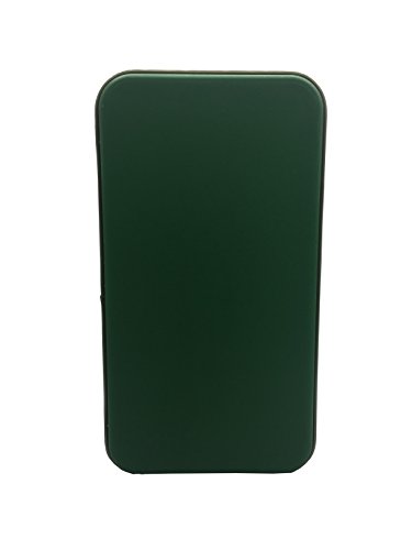 Wismart 70 Capacity Heavy Duty CD DVD Blu-ray Media Case Storage Holder Organizer Wallet (Green)