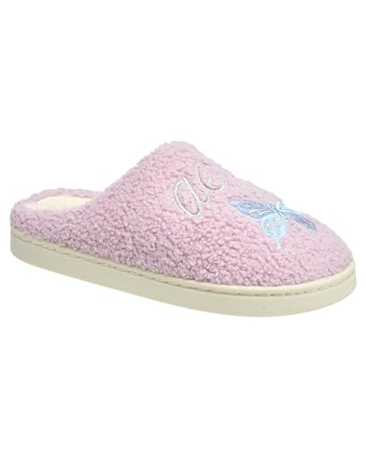 AEROPOSTALE Ladies Butterfly With Logo Icon Slipper -Medium at Amazon