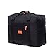 Tasoll Cabin Size Hand Baggage Duffel Holdall Bag Foldaway Luggage Bag Waterproof Tote Bag For Travel Sports Gym Attach on The Handle Of Suitcase