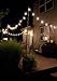 KOR (Pack of 10) G16.5 White Finsh Decorative (E12) Candelabra Base Globe Shape Incandescent 120V G16 1/2 Light Bulbs (25)
