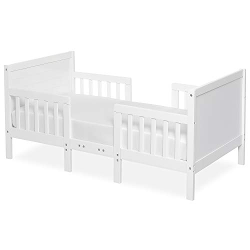 Dream On Me Hudson 3-in-1 Convertible Toddler Bed - White