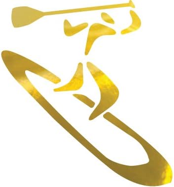 Reflective Metallic Foil SUP Tribal Sticker
