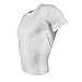 ConcealmentClothes Men’s Concealed Carry CCW Holster Shirt for Pistols & Accessories, Crew Neck, White, Large