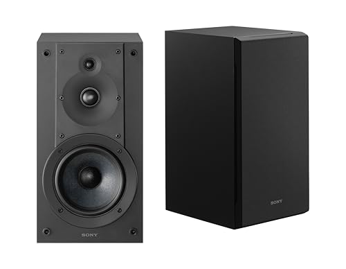 Sony SS-CS5M2 3-Way 3-Driver Hi-Res Compact Bookshelf Speakers (Pair)