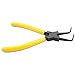 GOOFIT Snap Ring Plier Hand Tool 90 Degree Tip Grips Internal Bent Circlip Plier for Ring Remover Retaining