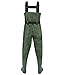 LANGXUN Chest Waders for Kids, Fishing Waders for Toddler & Children, Waterproof Hutting Waders for Boys and Girls, Age 2/3 Toddler