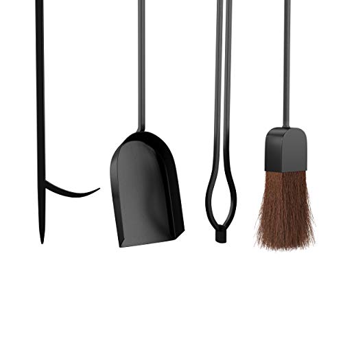 Furniture HotSpot Vancedale Modern Fireplace Tools - 4pc Set - Thumbnail 2