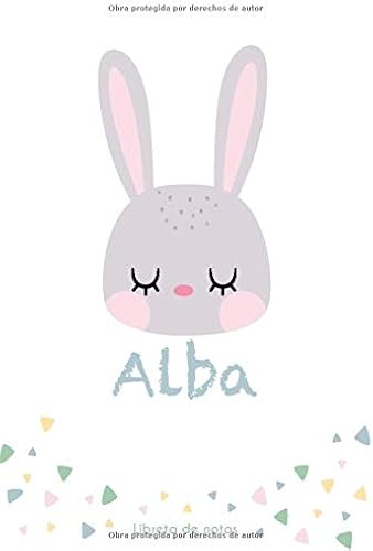 Download ALBA Libreta de Notas: Cuaderno con 120 Páginas | Páginas con Rayas Horizontales y en Blanco | Regalo Perfecto Para Niñas PDF