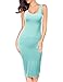 JJ Perfection Women's Bodycon Tank Dress with Plus Size