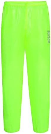 SUN Waterproof Cycling Safety Trousers Windproof Long Pants SCS289 Fluorescent Green XL