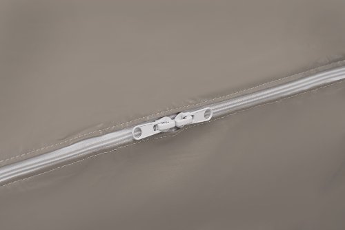 Protective Covers Weatherproof Table Cover, 60 Inch x 66 Inch,  Oval/Rectangle Table, Gray