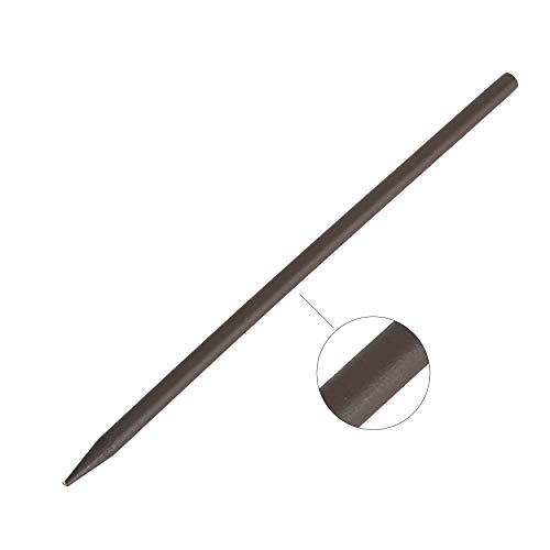 10 Pack Vintage Retro Handmade Ancient Chinese Japanese Black Coffee Wood Chopsticks Pencil Hair Pins Picks Wooden Carved Long Horn Fork Pen Hairpins Sticks Clips for Bun Chignon Hair Accessories Bulk