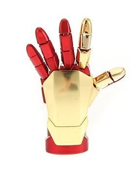 Sandios 4GB Design Data Travel USB 2.0 Flash Drives Memory Stick Pen Thumb Drive - Marvel Comics Avengers Age of Ultron Movie Super Titan Hero Iron Man 3 Mark 42 Hand LED