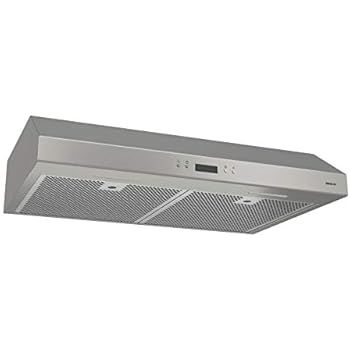 Broan BCDJ130SS Glacier Stainless Steel Range Hood, 30-Inch