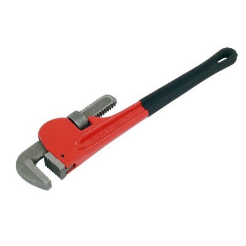 Pipe Wrench 450mm (18in.) (Red Soft Grip Sleeve)