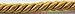 Antique Gold Picture Hanging Cord, 1/8