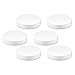 All About Juicing Replacement Lids for 16 Ounce Wide Mouth VAS Exclusive Beverage Bottles, 6 Pack caps