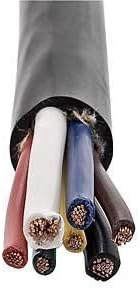 TRAILER CABLE 2-10 GAUGE 1-12 GAUGE AND 4-14 GAUGE FOR RV CAMPER TRAILER UTILITY TRAILER CUT TO 30 FOOT LONG