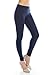 EttelLut Cotton Spandex Basic leggings for women plus size cotton Navy XXL