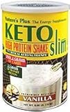 Nature's Plus - KETOslim Vanilla Shake with Critical Keto-Nutrients, 0.80 lbs Powder