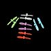 40pcs 4 Colors Cheerson only CX10 CX-10 CX-10A CX-10C Main Blade Spare Parts Replacement for RC Quadcopter