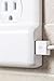 Single - SnapPower USB Charger - built into an Electrical Cover Plate - Charges all USB Devices - 1 Port Charger Installs in Seconds - FOR OUTLETS - (Duplex, White)