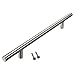 KINGSO Hollow Stainless Steel Kitchen Door Cabinet T Bar Handle Pull Knobs Hardware Set 12