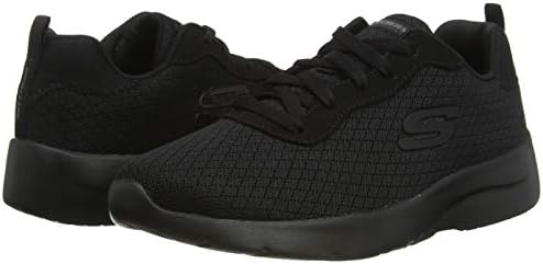 skechers dynamight ladies trainers black