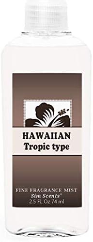 Hawaiian Tropic type Perfume"perfect dupe!" Fine Fragrance Mist by Body Exotics 3.5 Fl Oz 103 Ml ~ Inspired by the Scent of Hawaiian Tropic
