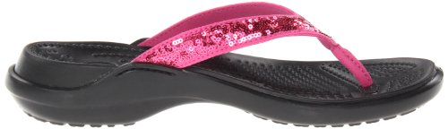 crocs capri sequin flip flop