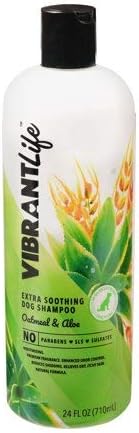 vibrant life extra soothing dog shampoo