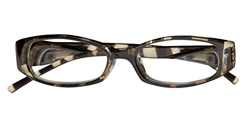 Wink Fancy Zebra Stripe Reading Glass Suede with Case, +1.50, 0.200 Ounce