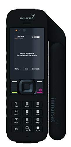 Inmarsat Isatphone 2.1 Satellite Phone and Prepaid SIM Card Ready for Easy Online Activation (100 Units (67 Minutes))