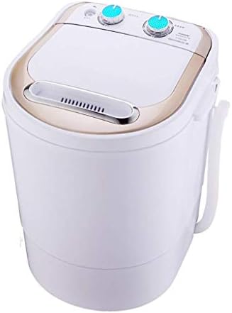 WJJH Portable Portable 5.7lbs Capacity Mini Washing Machine Ideal For Caravan Motorhomes + Spin Dryer Function（White）()