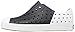 Native Shoes Unisex-Child Jefferson-K Slip-On, Jiffy Black/Shell White Block, 8 M US Toddler