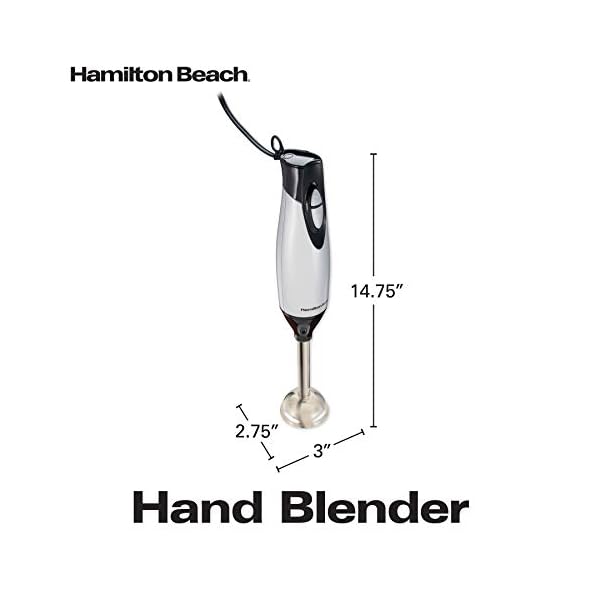 Hamilton Beach 4in1 Electric Immersion Hand Blender with Handheld