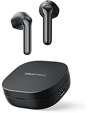 Wireless Earbuds Truefree A1 Bluetooth Earphones Wireless Headphones with 4 Mics, Immersive Stereo Sound by 14.2mm Driver, ENC for Clear Calls, USB-C Charge, 18 Hours of Playtime, Single/Twin Mode