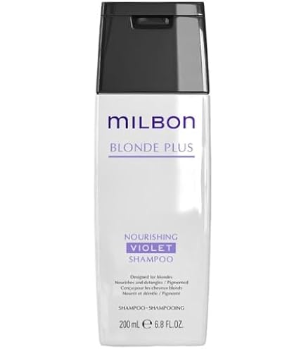 Amazon.com: Milbon BLONDE PLUS Nourishing Violet Treatment, 7.1 Oz