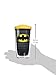 Tervis DC Comics Batman Emblem Made in USA Double Walled Insulated Tumbler Travel Cup Keeps Drinks Cold & Hot, 16oz, Quartz - Yellow Lid
