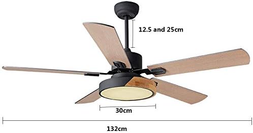 Beautiful Lamps Wood Ceiling Fan Light 5 Blades Leaf Fan Light