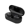KawKaw Bluetooth Inear Kopfhörer mit portabler Ladebox und Noise-Cancelling für Sport, Gaming, Outdoor, Motorrad & Flugzeug – Mini Wireless Headphones mit eingebautem Mikrofon (Schwarz)