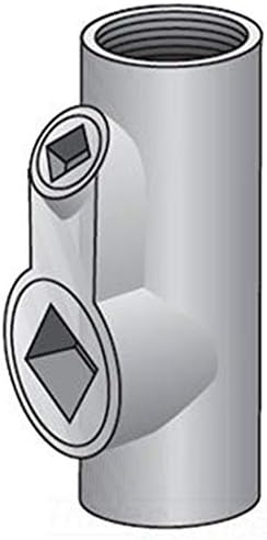 OZ GEDNEY EYA-100 Conduit Seal, 1", Female/Female, Vertical/Horizontal Sealing Fittings (25% Fill), Malleable