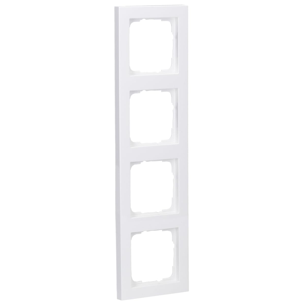 GIRA 021429 Cover Frame for 4 Sockets Pure White