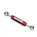 KitchenAid Gourmet Dual Sided Stainless Steel Melon Baller, Red -