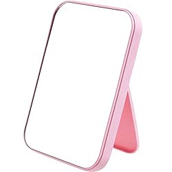 Coobbar Desktop Makeup Mirror,Foldable Makeup