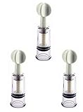 Finever 3PC Full Body Massage Cups Natural Nipple Enhancer & Enlargement